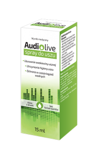 Audiolive spray do uszu 15 ml