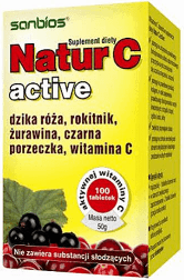 SANBIOS Natur C Active ODPORNOŚĆ 100 tabletek