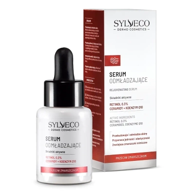 SYLVECO DERMO Serum odmładzające ceramidy Q10 retinol regeneracja 30 ml