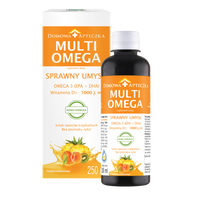 MultiOmega płyn KWASY OMEGA 3 smak owoców tropikalnych 250 ml