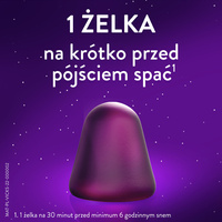 Vicks ZzzQuil Natura żelki z melatoniną owoce leśne 30 sztuk