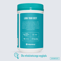 Vital Proteins Marine Collagen dla młodzieńczego wyglądu, kolagen rybi o neutralnym smaku 221g + TORBA LUNCHOWA GRATIS