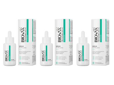 Biovax Trychologic serum do skóry głowy NA WYPADANIE WŁOSÓW ZESTAW 3 x 50 ml