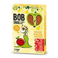 Bob Snail Rollsy owocowe Jabłko Gruszka bez cukru 60 g