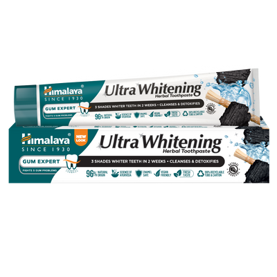 Himalaya Gum Expert ziołowa ultra wybielająca pasta do zębów 75 ml