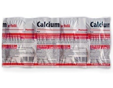 Pharmasis Calcium w folii 12tab