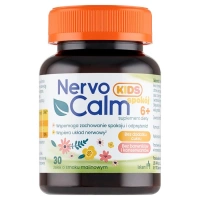 Nervo Calm Kids ŻELKI o smaku malinowym dla dzieci i zdrowe słodycze do szkoły + GRATIS!