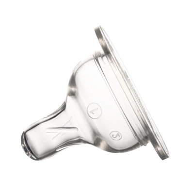 CANPOL smoczek silikonowy easySTART 3m+  trójprzepływowy na butelkę 21/724 1szt