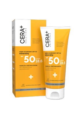 CERA PLUS Solutions krem ochronny SPF 50 mineralny 50ml