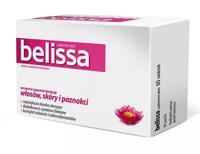 Belissa suplement diety działający wzmacniająco na skórę, włosy oraz paznokcie 60tab