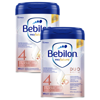 Bebilon profutura DUO BIOTIK 4 ZESTAW 2 x 800 g