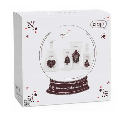 Ziaja zestaw kosmetyków idealny na prezent ŚLIWKA W CZEKOLADZIE