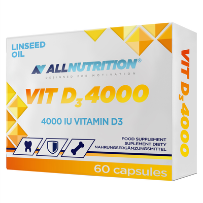 Allnutrition witamina D3 4000 ODPORNOŚĆ 60 kapsułek