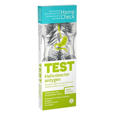 Home Check Helicobacter Antygen test z kału 1 sztuka