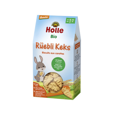 Holle ciasteczka marchewkowo-orkiszowe BIO od 1 roku życia 125 g