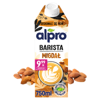 Alpro Barista Napój migdałowy ZESTAW 4 x 750 ml