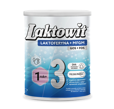 Laktowit 3 LAKTOFERYNA+MFGM powyżej 1. roku 400g