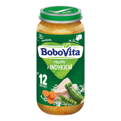 BoboVita Risotto z indykiem po 12 miesiącu 250 g