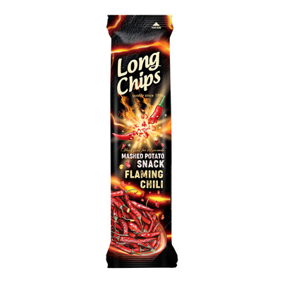 LONG CHIPS Chipsy ziemniaczane o smaku flaming chilli 75 g