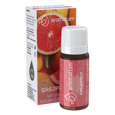 Aromatum naturalny olejek eteryczny aromaterapia 12ml o zapachu grejpfruta