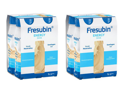Fresubin® Energy Drink, smak neutralny, 8 x 200 ml.  Żywność specjalnego przeznaczenia medycznego. Dieta na Start