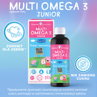 Peppa Domowa Apteczka MultiOmega 3 Junior 250 ml