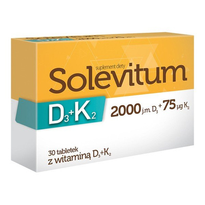 Solevitum D3+K2 x 30 tab.