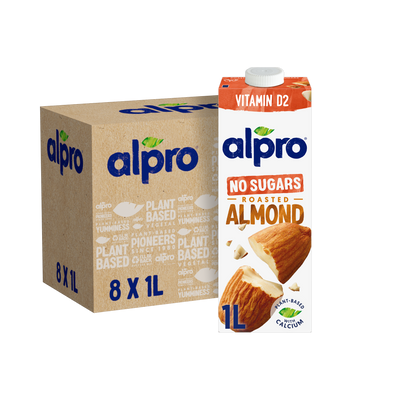 Alpro Napój migdałowy niesłodzony 8x1L