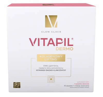 Vitapil Dermo głębokie kolagenowy lifting UJĘDRNIA 30 saszetek