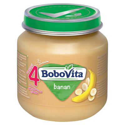 BoboVita Banan po 4 miesiącu 125 g