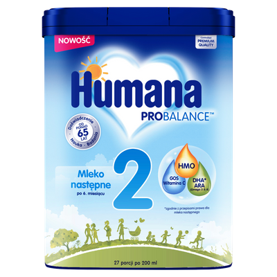 Humana ProBalance 2 Mleko następne po 6. miesiącu 750 g