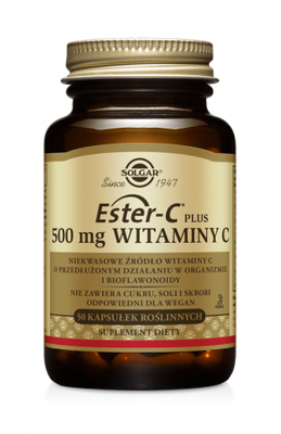 Solgar Ester-C Plus witamina C 500 mg 50kap