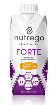 Nutrego Forte Cappucino żywność medyczna w płynie wysokobiałkowa 330 ml