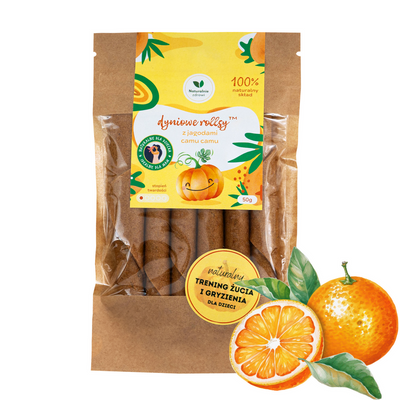 Naturalnie Zdrowi rollsy naturalne zdrowe przekąski trening żucia MEGA PAKA 11 sztuk