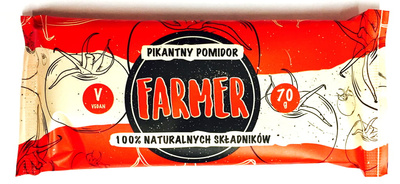 Zmiany Zmiany warzywny baton farmer pikantny pomidor zdrowe przekąski 70 g