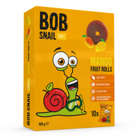 Bob Snail Rollsy owocowe mix RÓŻNE SMAKI zdrowe przekąski zestaw 4 x 100 g