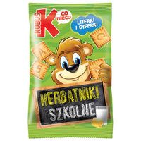 Kubuś herbatniki szkolne maślane 30 g ZESTAW 3 + 1 GRATIS!