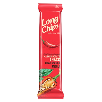 LONG CHIPS Chipsy ziemniaczane różne smaki zestaw (3 ostre smaki) 5 x 75 g 