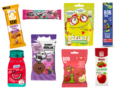 Zdrowe Słodkie Pragnienia zestaw zdrowych słodyczy mix różne marki 8 sztuk ŚWIĄTECZNE PACZKI