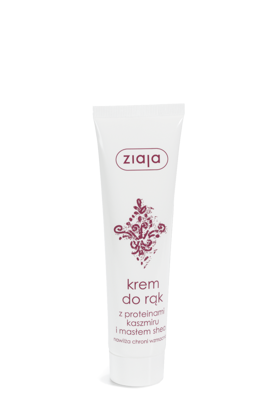 ZIAJA Krem do rąk z proteinami kaszmiru i masłem shea 100 ml