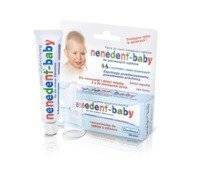 Nenedent Baby Pasta+szczoteczka silikonowa nakładana na palec 20 ml