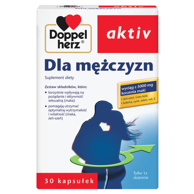 Doppelherz aktiv dla mężczyzn 30 kapsułek