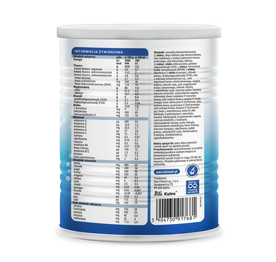 Laktowit 1 LAKTOFERYNA+MFGM mleko początkowe od urodzenia 400 g