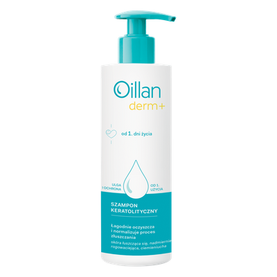 Oillan Derm+ Szampon kreatolityczny od 1 dnia życia 180 ml