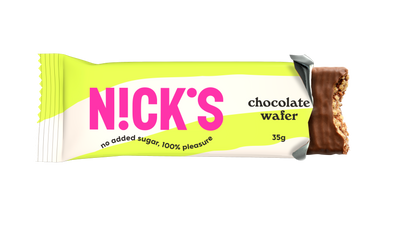 Nick's Chocolate Wafer baton w czekoladzie mlecznej 35 g