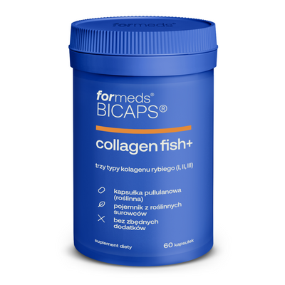 Formeds Bicaps Collagen Fish+ KOLAGEN RYBI 60 kapsułek