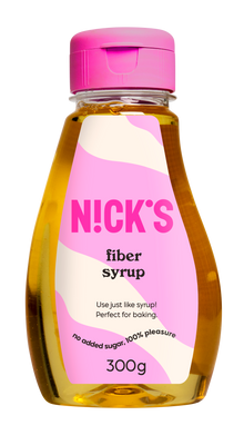 NICK'S syrop błonnikowy bez cukru ze stewią 300 g