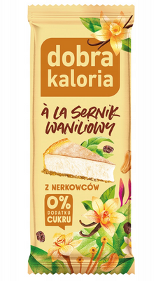 Dobra Kaloria baton z nerkowców ala sernik 35g