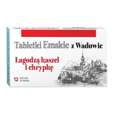 Tabletki Emskie z Wadowic 12tab