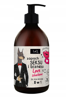 LaQ Żel pod prysznic 8 w 1 zapach seksu i biznesu LOVE SCHABOWE 500 ml